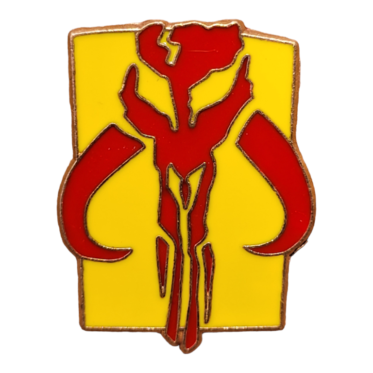 Mandalorian Symbol Insignia Rectangular Pin - Park Pins